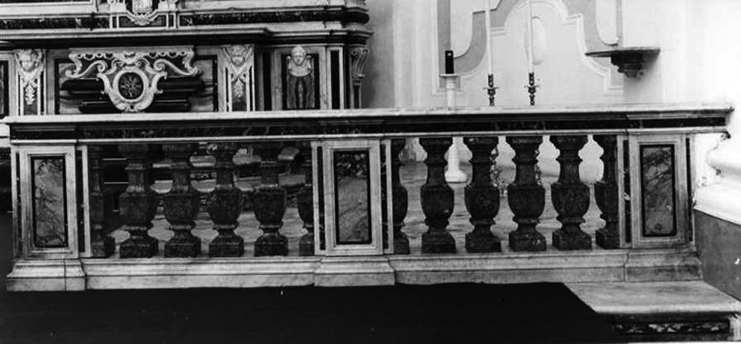 balaustrata - bottega napoletana (sec. XVIII)