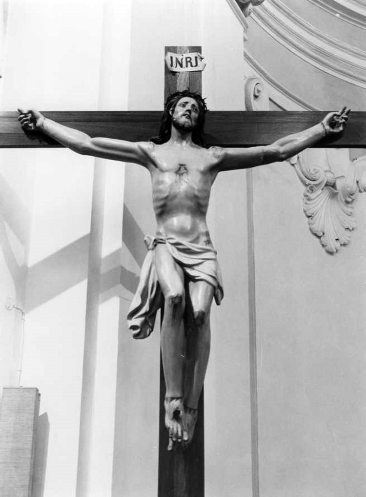 Cristo crocifisso (crocifisso) - bottega napoletana (sec. XVIII)