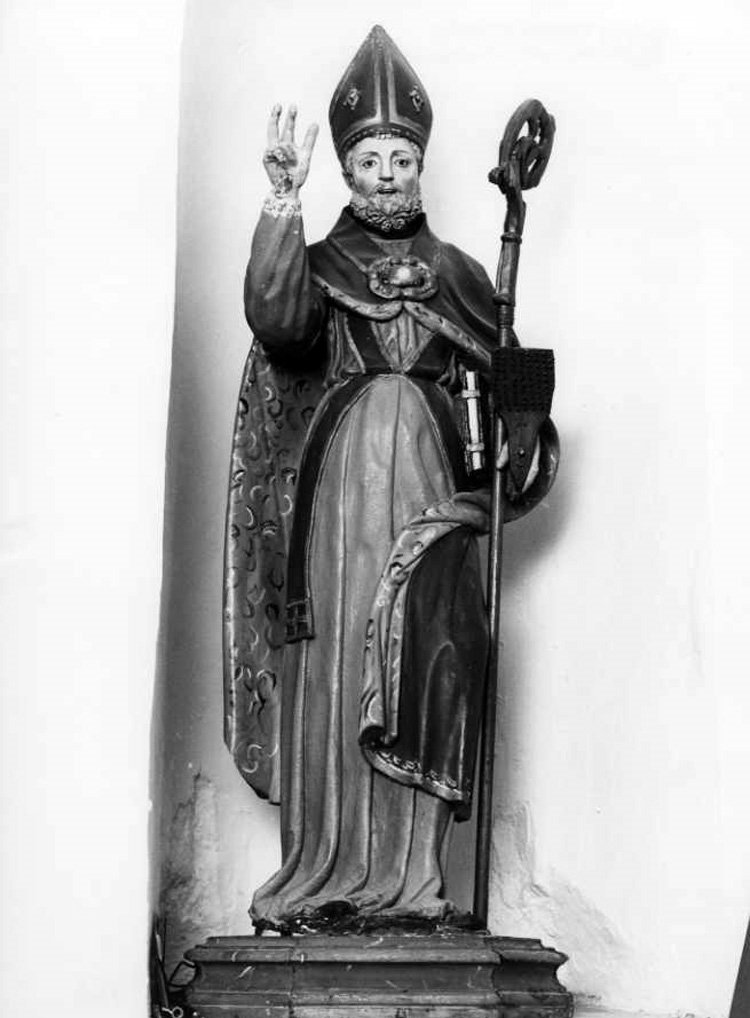 San Biagio (statua) - bottega napoletana (fine/inizio secc. XVI/ XVII)