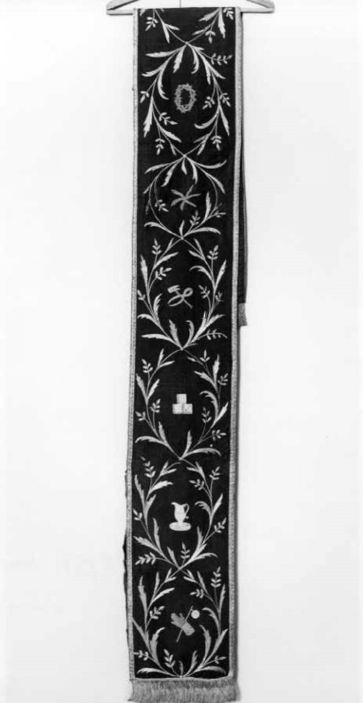 fascia ornamentale - manifattura campana (fine/inizio secc. XIX/ XX)