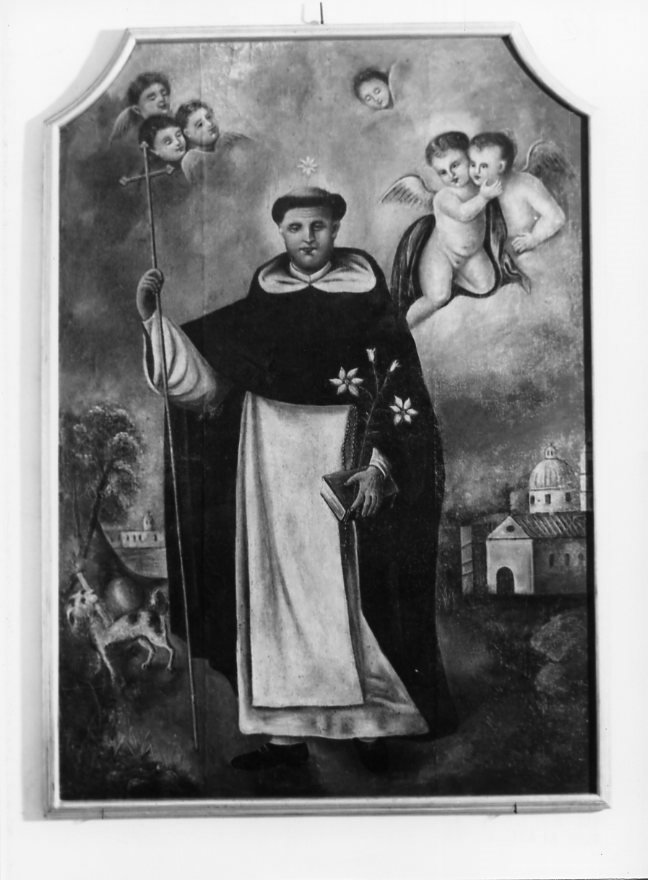 San Domenico (dipinto) - ambito campano (sec. XIX)