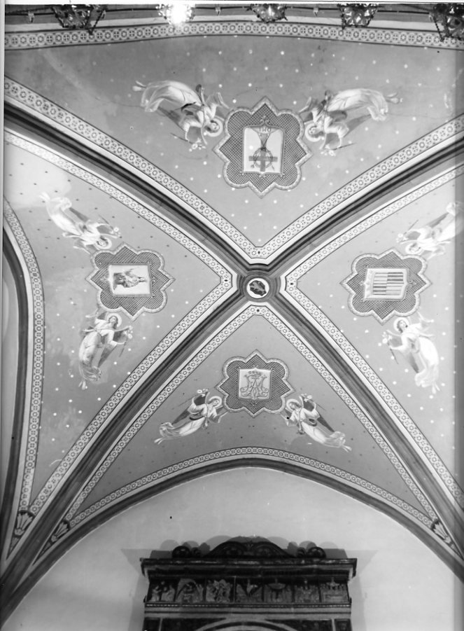 angeli (decorazione pittorica) - ambito campano (prima metà sec. XX)