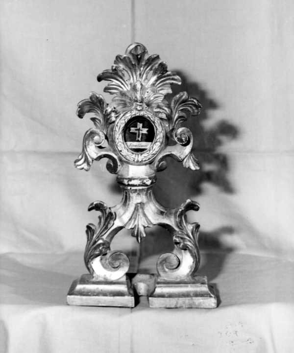 reliquiario - bottega campana (prima metà sec. XX)