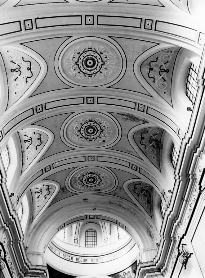 decorazione plastico-pittorica - bottega campana (fine/inizio secc. XIX/ XX)