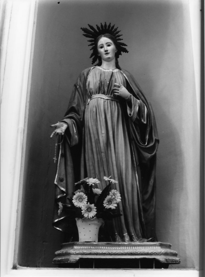 Sacro Cuore di Maria (statua) - bottega campana (fine/inizio secc. XIX/ XX)