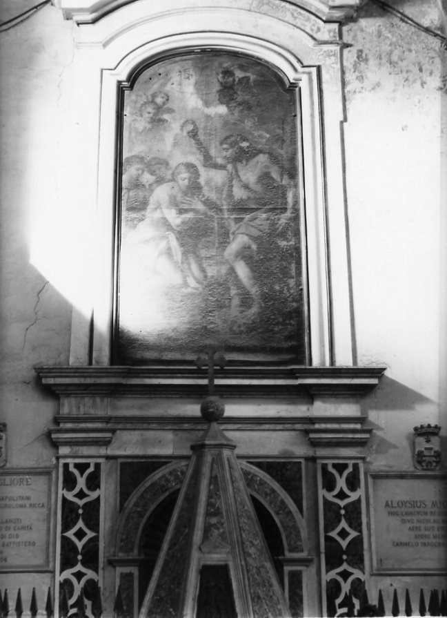 battesimo di Cristo (dipinto) - ambito campano (fine/inizio secc. XVIII/ XIX)