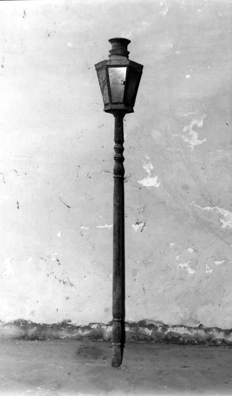 lampione - bottega campana (prima metà sec. XX)