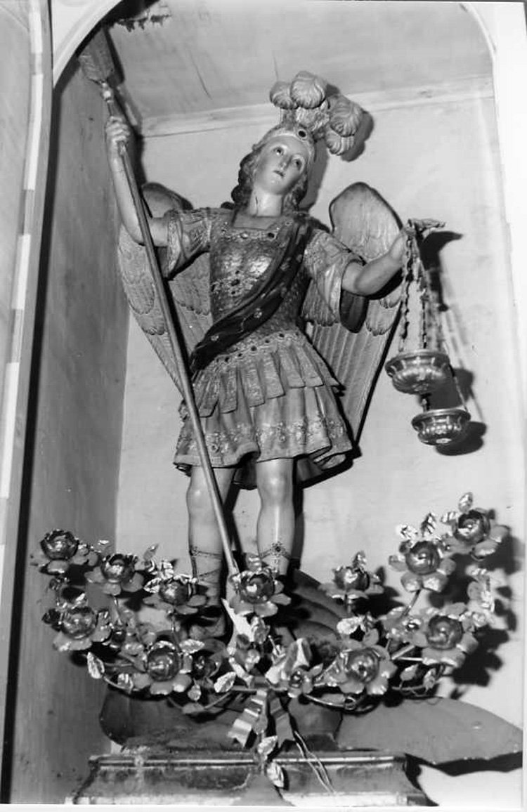 San Michele Arcangelo (statua) - bottega campana (prima metà sec. XX)