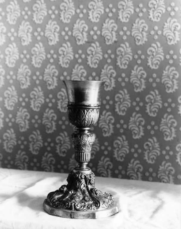 calice - bottega campana (prima metà sec. XX)