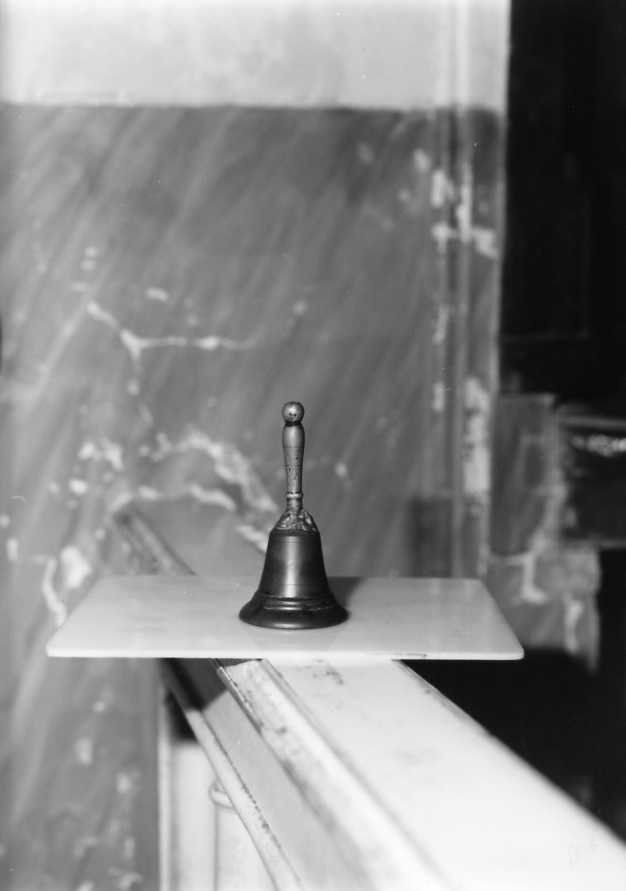 campanello d'altare - bottega campana (prima metà sec. XX)