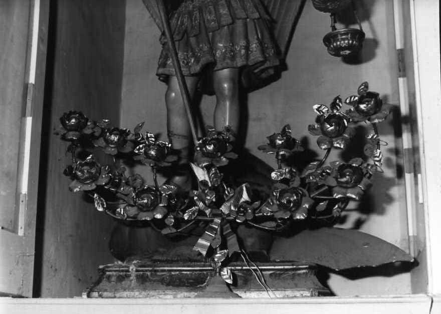 candelabro - bottega campana (prima metà sec. XX)