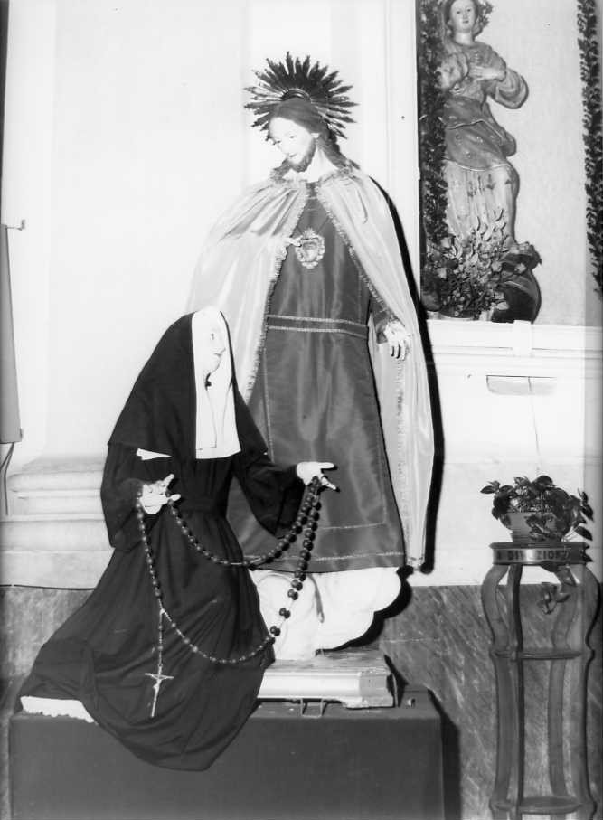 gruppo scultoreo - bottega campana (sec. XIX)