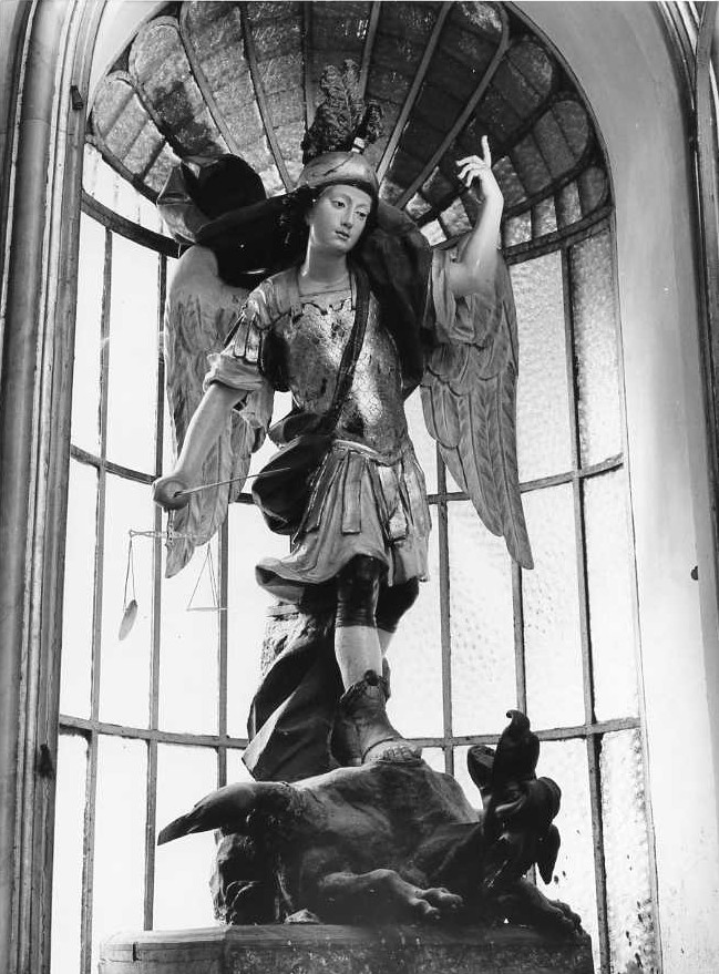 San Michele Arcangelo (statua) - bottega Italia meridionale (sec. XIX)