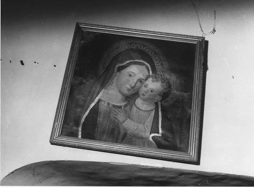 Madonna con Bambino (dipinto) - ambito campano (prima metà sec. XX)