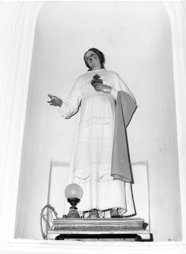 Sacro Cuore di Maria (statua) - bottega campana (sec. XX)