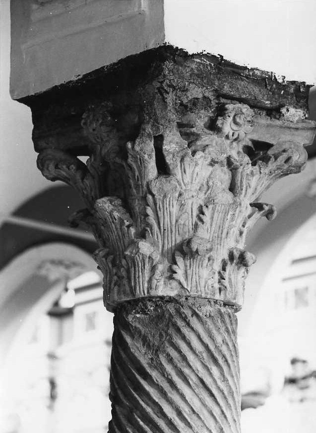 capitello corinzio - bottega campana (sec. III)