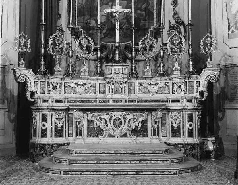 altare maggiore - bottega napoletana (sec. XVIII)