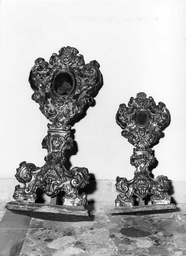 reliquiario - a pisside, serie - bottega napoletana (sec. XVIII)