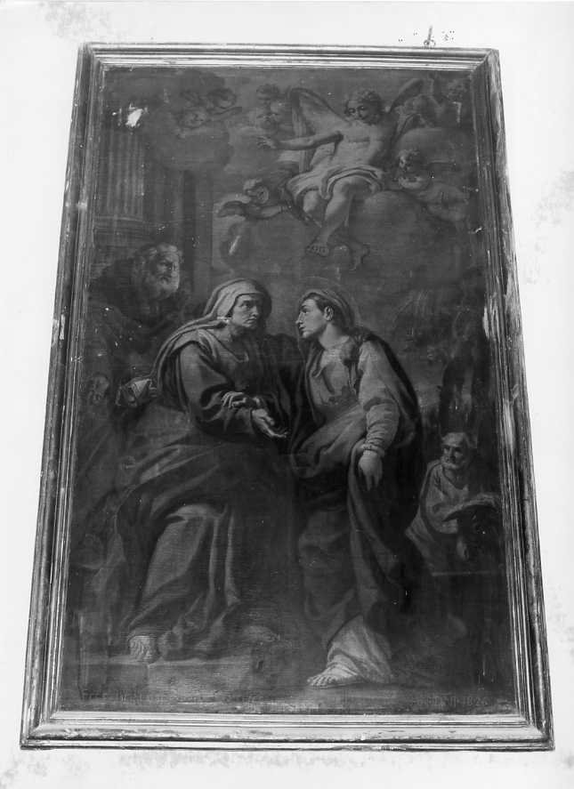 visitazione (dipinto) - ambito Italia meridionale (sec. XIX)