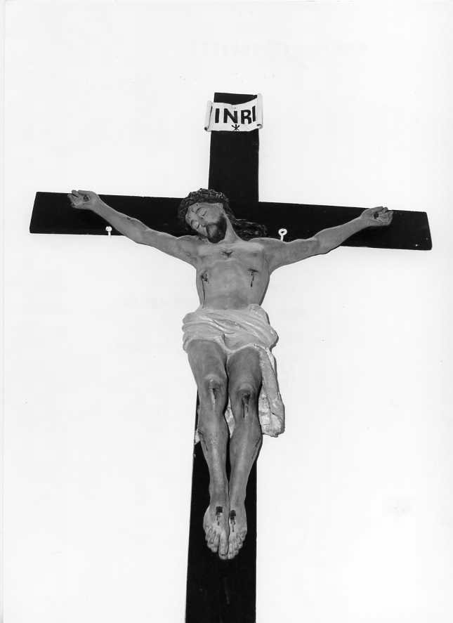 Cristo crocifisso (crocifisso) - bottega campana (sec. XVIII)
