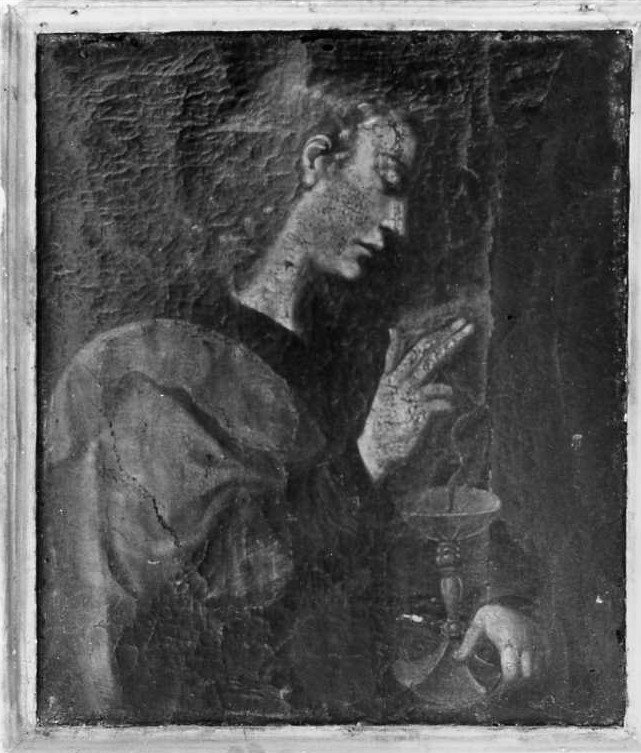 San Giovanni Evangelista (dipinto) - ambito Italia meridionale (sec. XVIII)