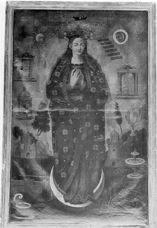 Madonna (dipinto) - ambito Italia meridionale (sec. XIX)