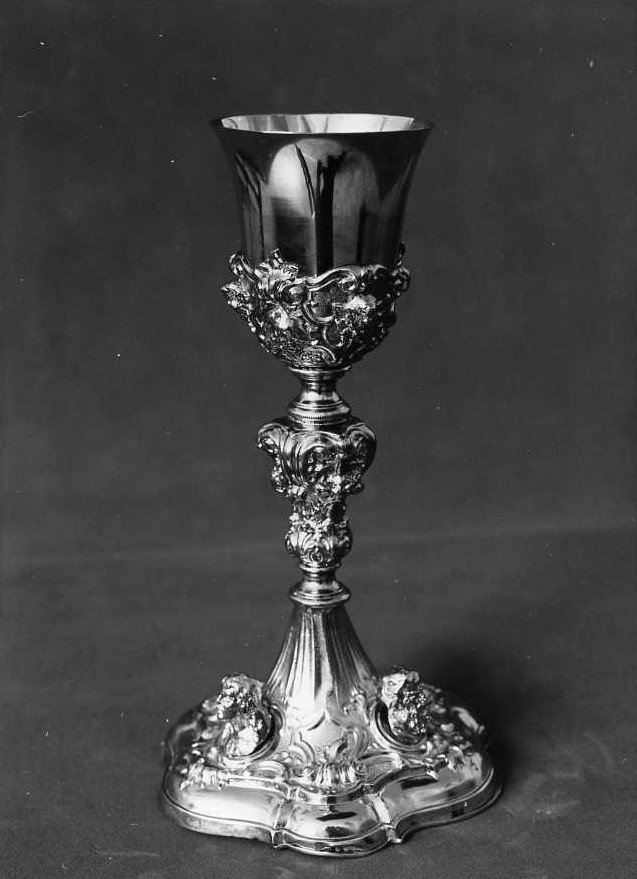 calice - bottega napoletana (sec. XX)