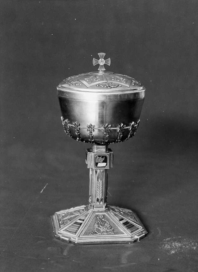 pisside - bottega campana (sec. XX)