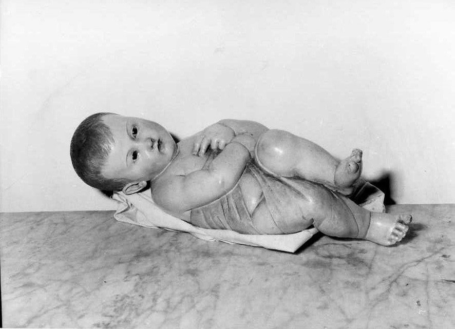 Gesù Bambino (scultura) - bottega campana (sec. XIX)