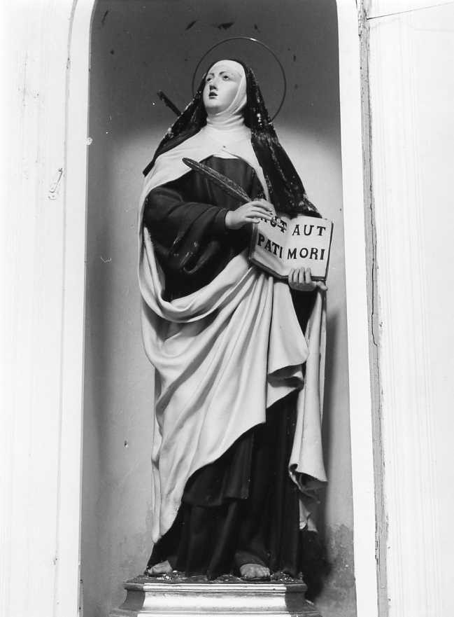 Santa Caterina (statua) - bottega Italia meridionale (seconda metà sec. XIX)