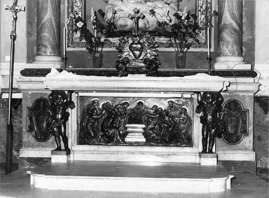 altare - a blocco di Finelli, Di Pietro (sec. XX)