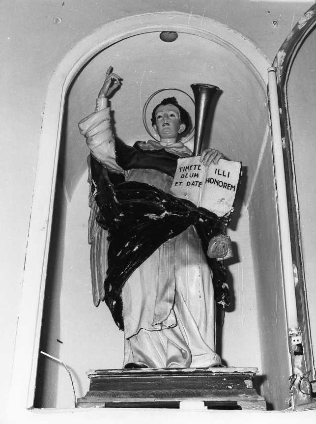 San Vincenzo Ferrer (scultura) - bottega Italia meridionale (seconda metà sec. XIX)