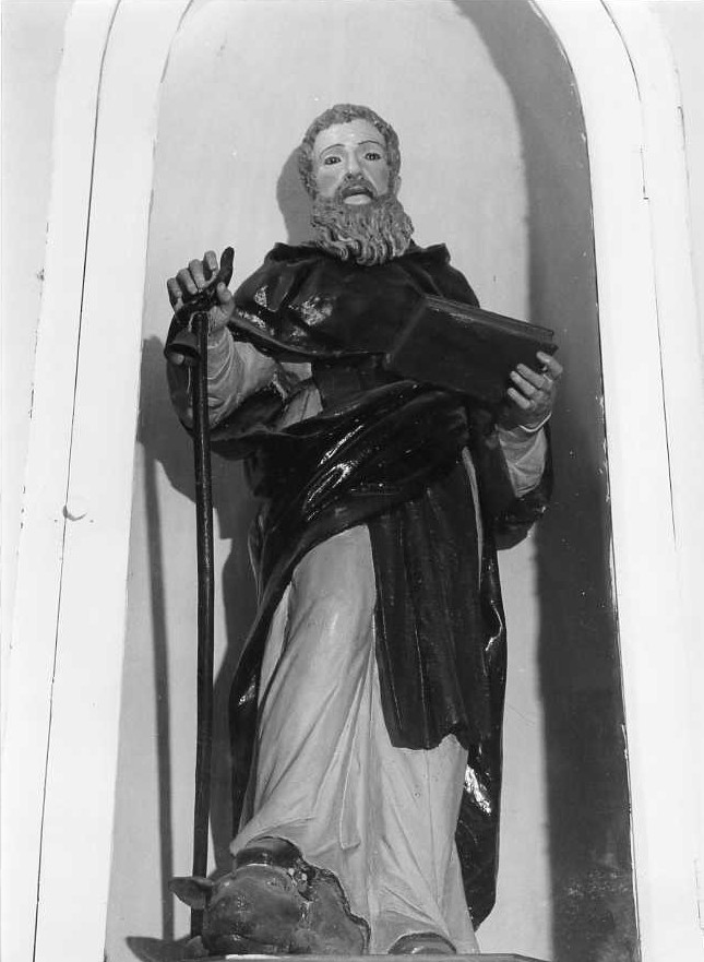 Sant'Antonio Abate (scultura) - bottega Italia meridionale (sec. XIX)