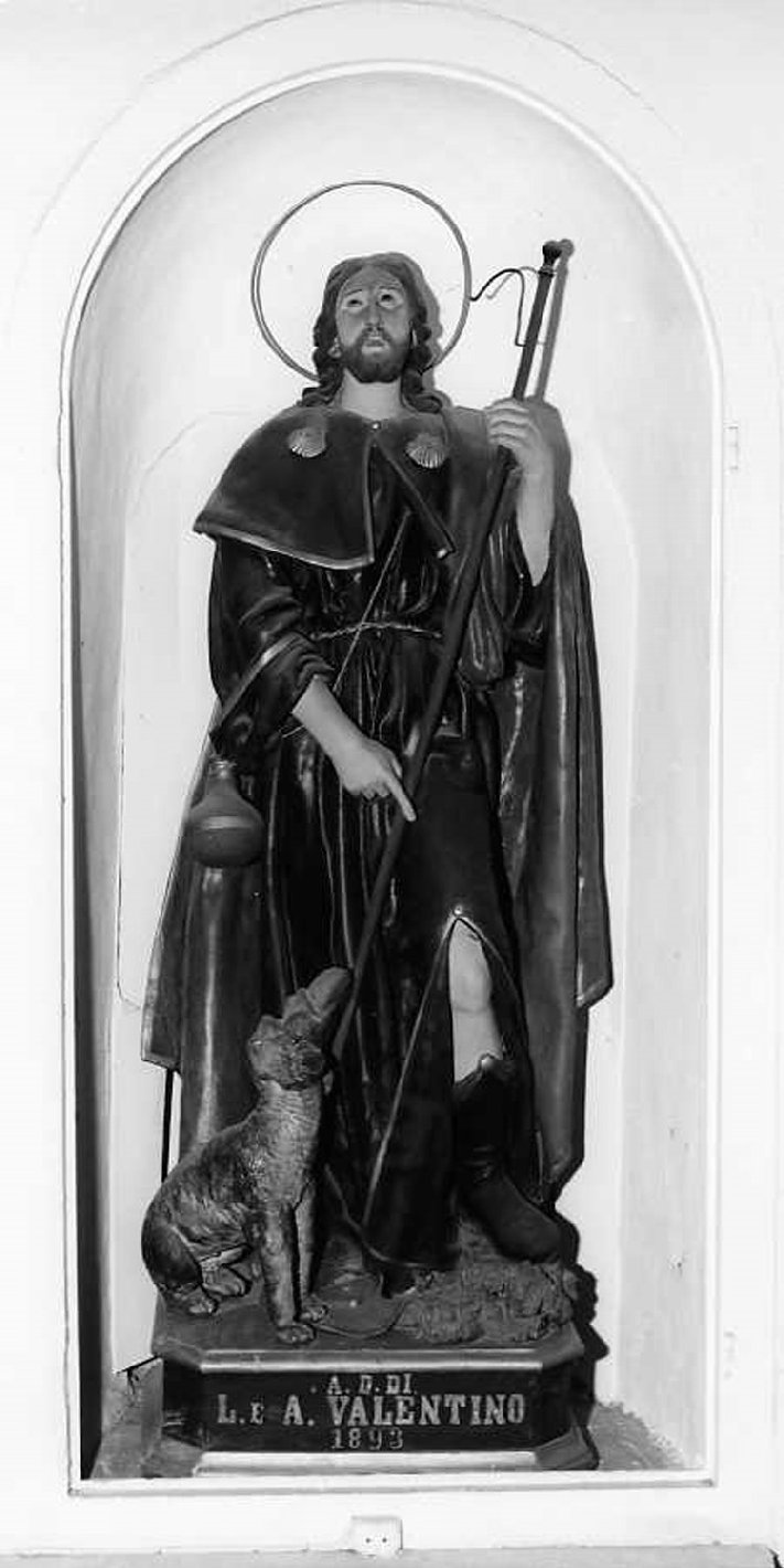 San Rocco (statua) - bottega campana (sec. XIX)