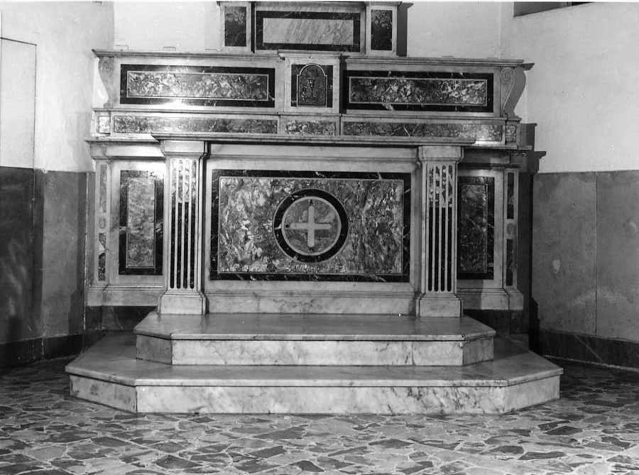 altare - a mensa - bottega campana (secc. XIX/ XX)