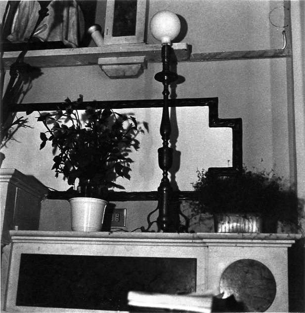 candeliere, serie - bottega campana (fine/inizio secc. XVIII/ XIX)