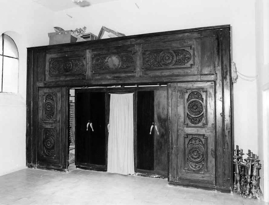 bussola d'ingresso - bottega campana (prima metà sec. XIX)