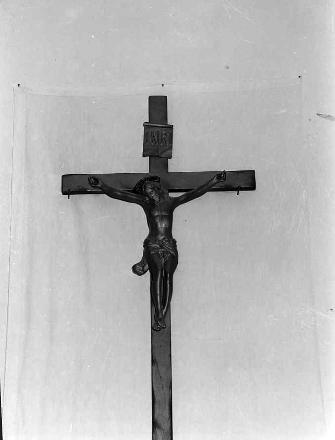 Cristo crocifisso (crocifisso) - bottega campana (prima metà sec. XX)
