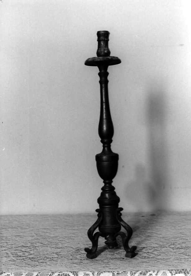 candeliere, serie - bottega campana (sec. XIX)