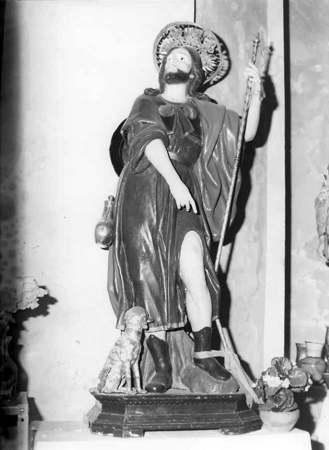 San Rocco (statua) - bottega campana (sec. XIX)