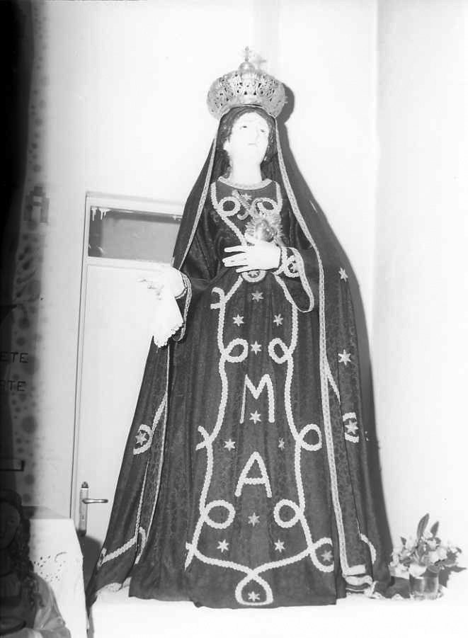 Madonna Addolorata (statua) - bottega campana (sec. XIX)
