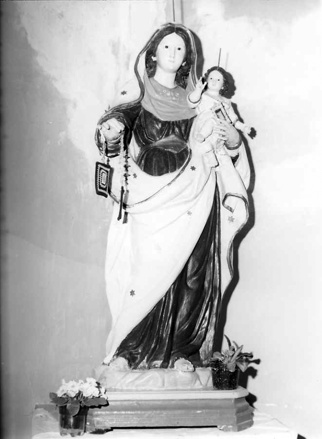 Madonna con Bambino (statua) - bottega campana (sec. XIX)