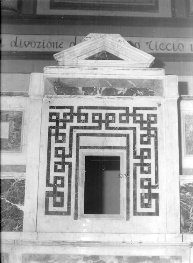 tabernacolo - bottega campana (inizio sec. XX)