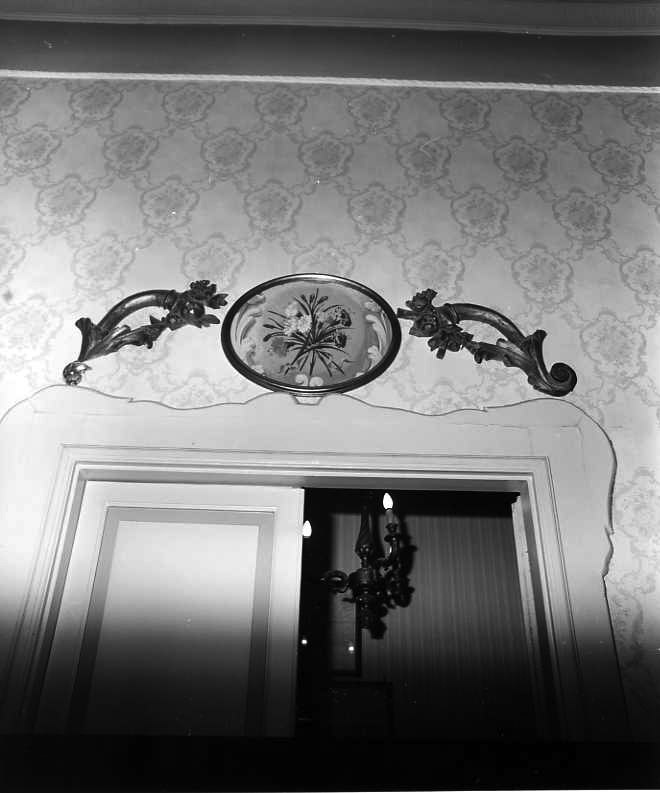 motivi decorativi floreali (dipinto, insieme) - ambito campano (sec. XVIII)