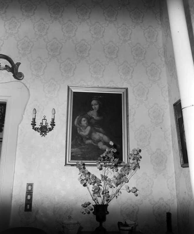 figura allegorica femminile (dipinto) di Severino Vincenzo (metà sec. XIX)