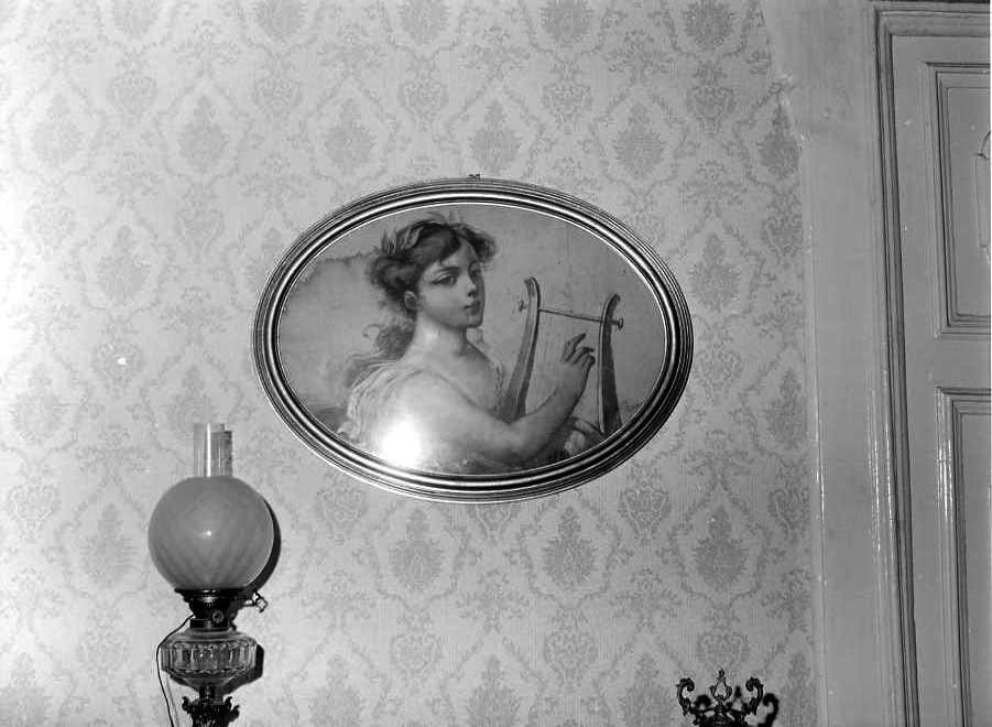 figura femminile (dipinto) - ambito campano (sec. XVIII)