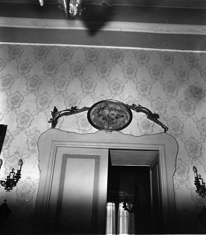 motivi decorativi floreali (dipinto, insieme) - ambito campano (sec. XVIII)