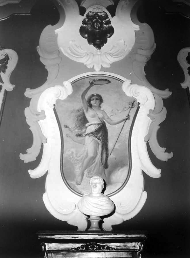 figura femminile (dipinto) - ambito campano (fine sec. XVIII)