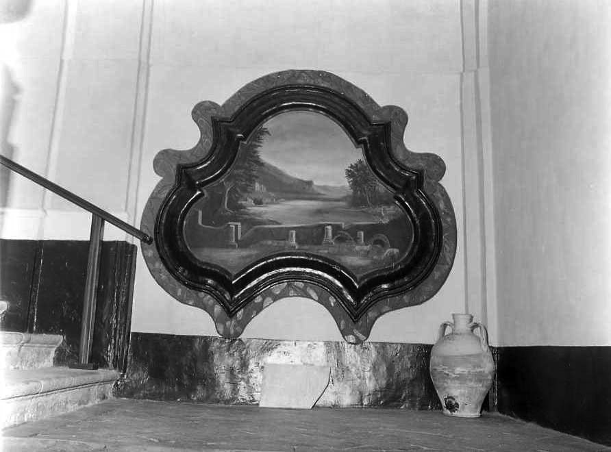 paesaggio (dipinto) - ambito campano (inizio sec. XVIII)