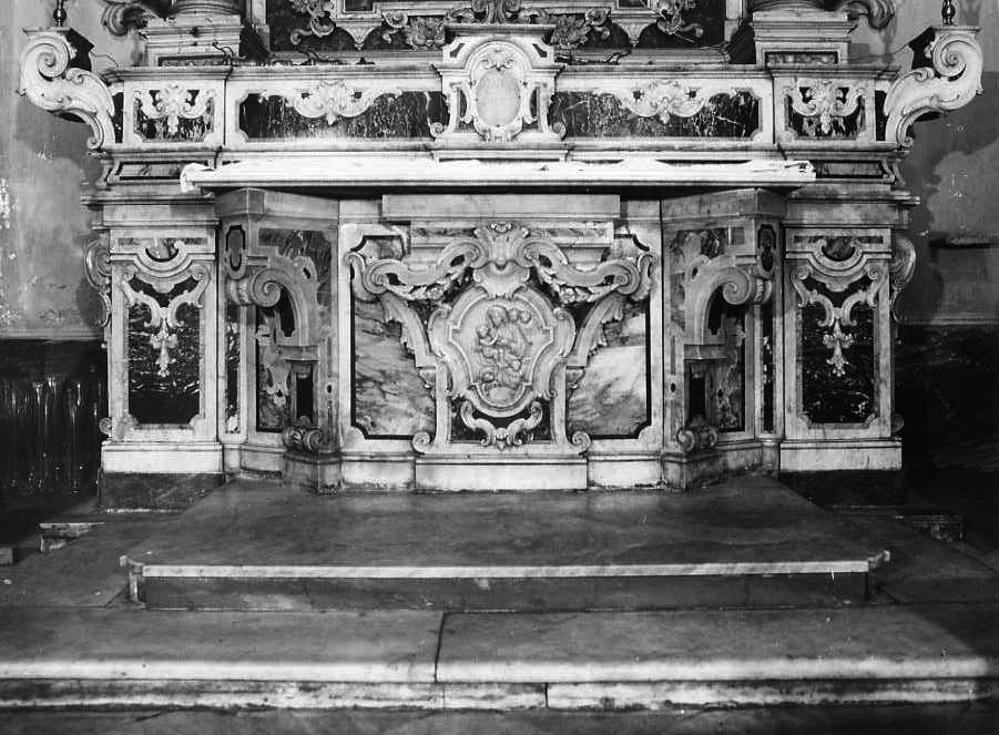 altare - bottega napoletana (prima metà sec. XVIII)